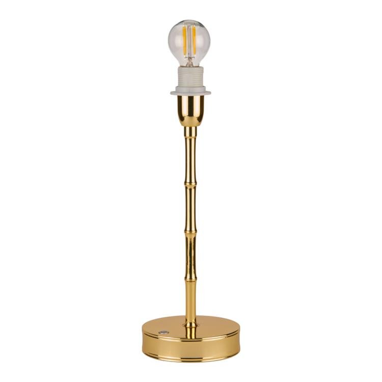 Bamboo Lamp Base Gold 30cm - Addison Ross Ltd UK