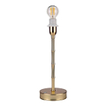 Bamboo Lamp Base Matt Gold 30cm