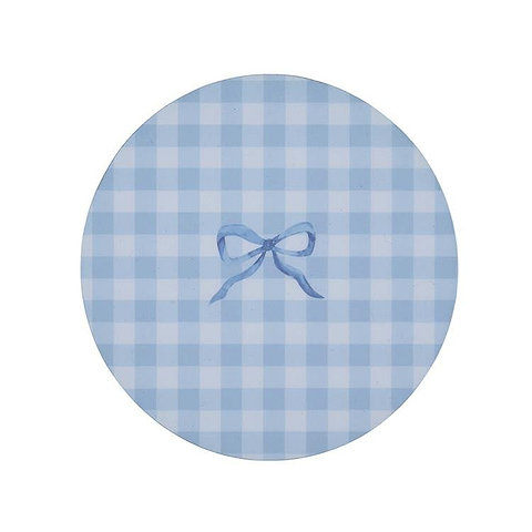 Blue Gingham Coasters - Set of 4 - Addison Ross Ltd UK