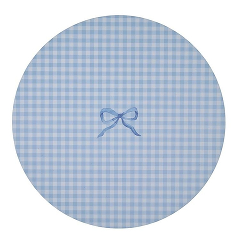 Blue Gingham Placemats - Set of 4 - Addison Ross Ltd UK