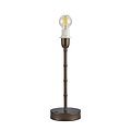 Bronze Bamboo Rechargeable Lamp Base - 30cm