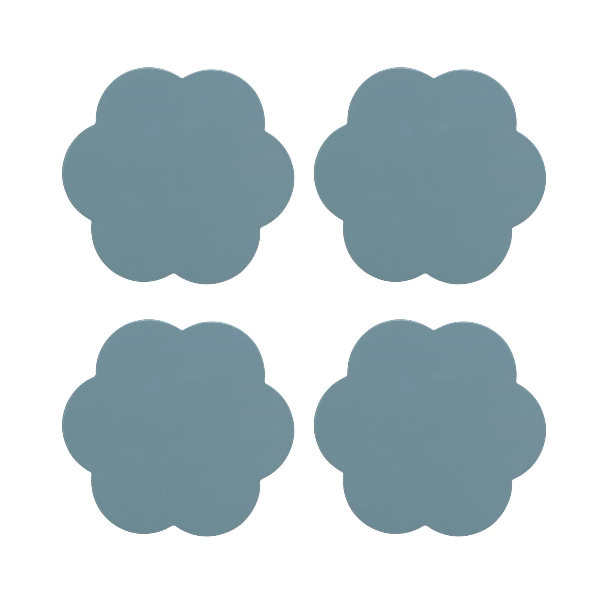 Chambray Blue Coasters – Set of 4 - Addison Ross Ltd UK