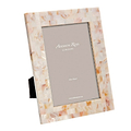 Chequer Board Cream Photo Frame
