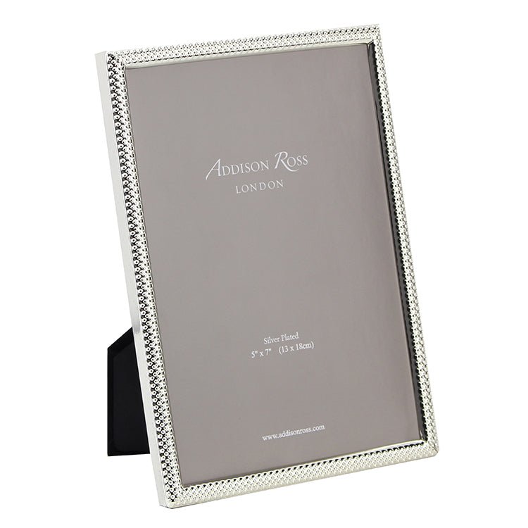 Dots Silver Plate Frame - Addison Ross Ltd UK