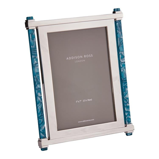 Emerald & Silver Acrylic Photo Frame