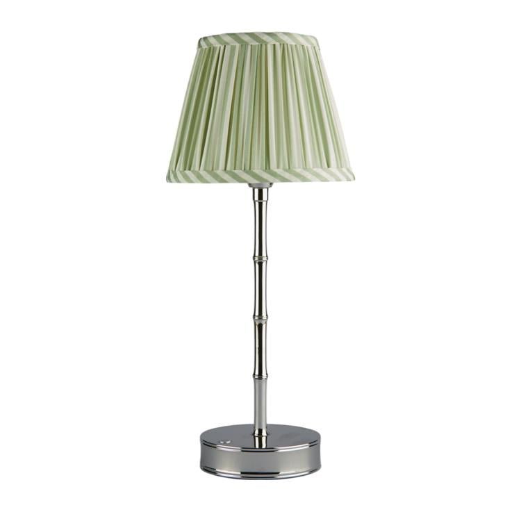 Empire Lampshade Sage Stripe 16cm - Addison Ross Ltd UK