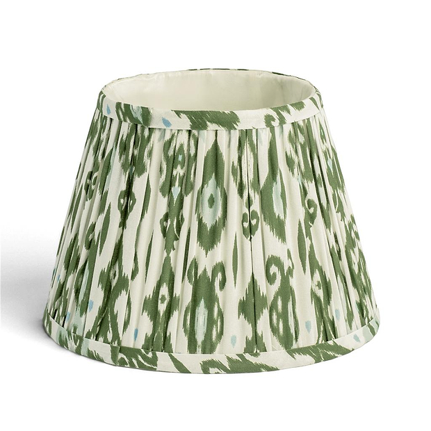 Ikat Empire Khaki & Sage Lampshade - 25cm