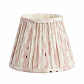 Ikat Empire Mauve & Cappuccino Lampshade - 16cm