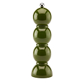 Khaki Bobbin Lacquer Salt or Pepper Mill