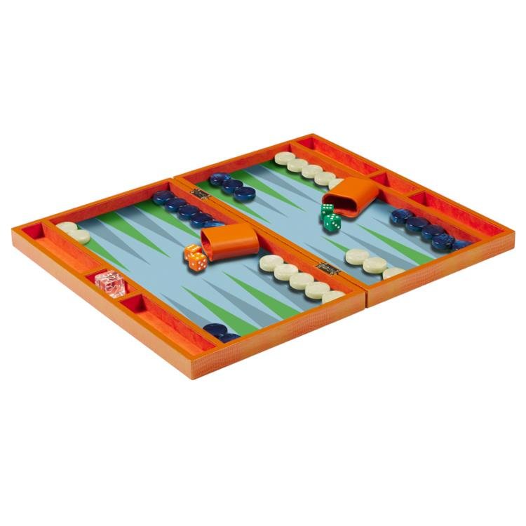 スモークレスグリル.スロークッカーセット Orange Backgammon Set - Colourful Backgammon Set – Addison Ross Ltd UK