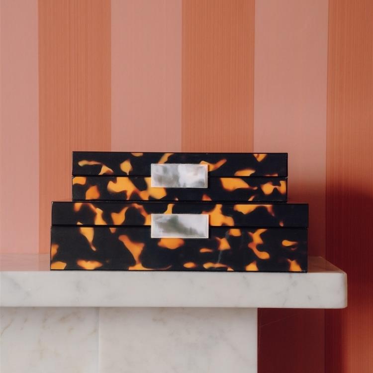 Large Tortoiseshell Box with Silver - Addison Ross Ltd UK