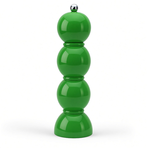 Leaf Green  Bobbin Salt or Pepper Mill