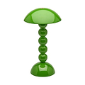 Leaf Green Lacquer Rechargeable Bobbin LED Lamp