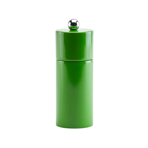 Leaf Green Mini Column Salt or Pepper Mill