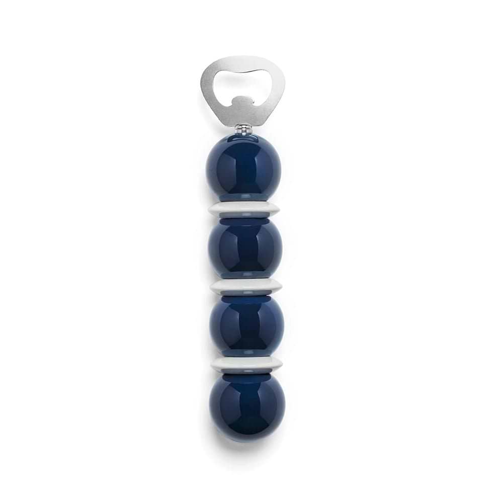 Navy & White Bobbin Bottle Opener - Addison Ross Ltd UK