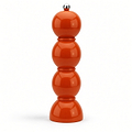 Orange Bobbin Salt or Pepper Mill