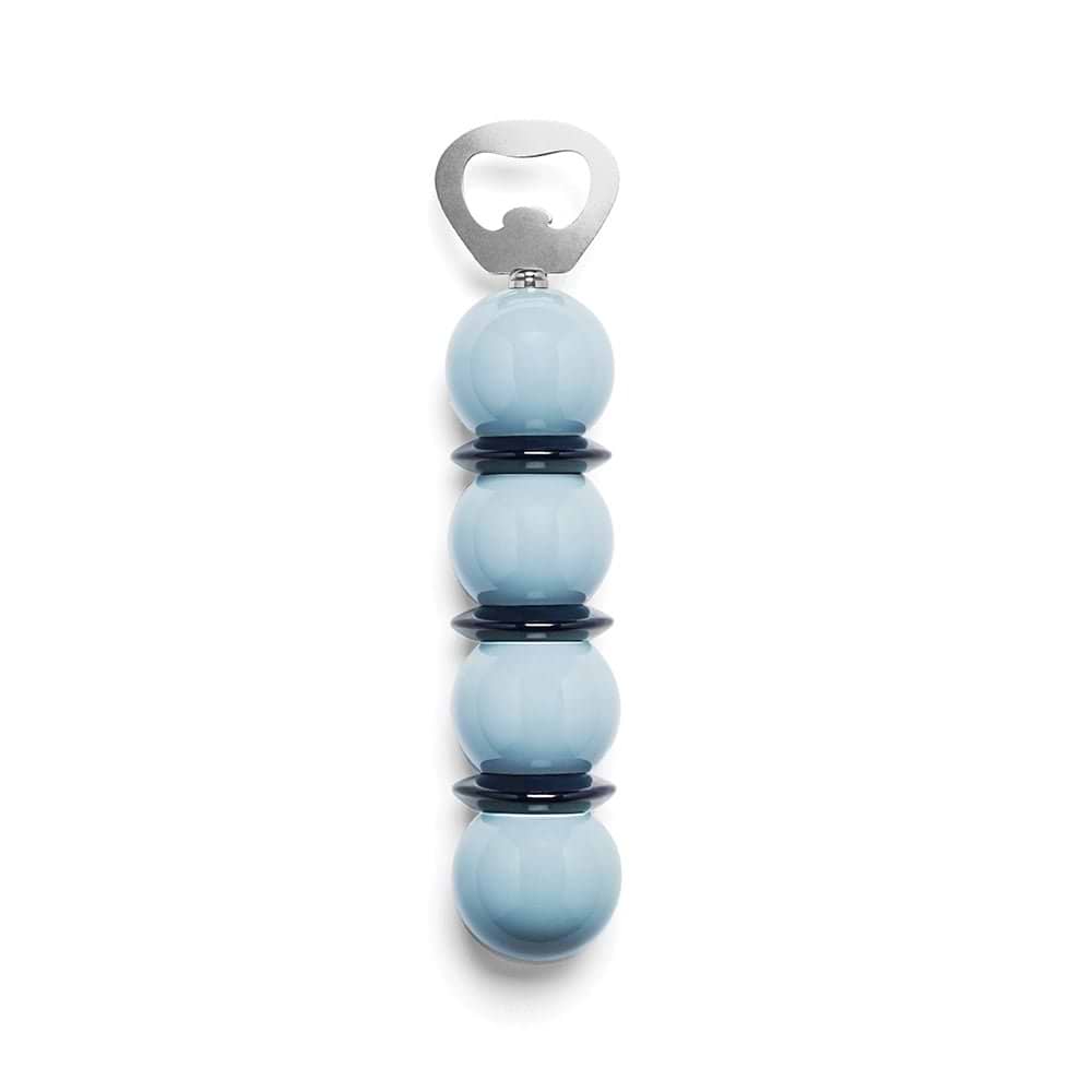 Pale Denim & Navy Bobbin Bottle Opener - Addison Ross Ltd UK