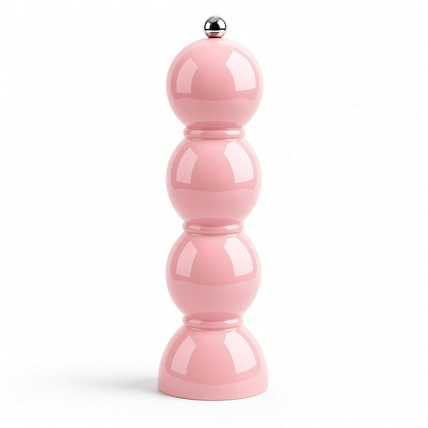 Pink Bobbin Salt or Pepper Mill