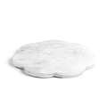 Scallop Resin Board White