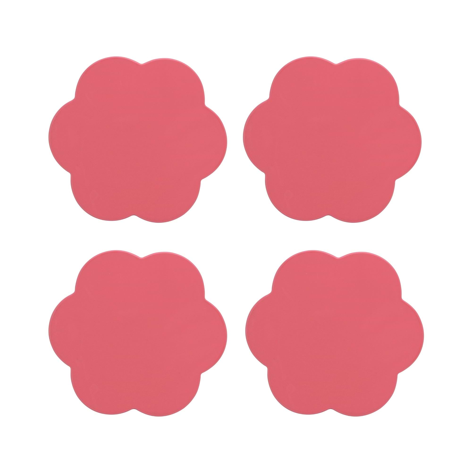 Watermelon Pink Coasters – Set of 4 - Addison Ross Ltd UK