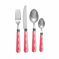 Wave Cutlery - Watermelon & Pink (16‑Piece Set)