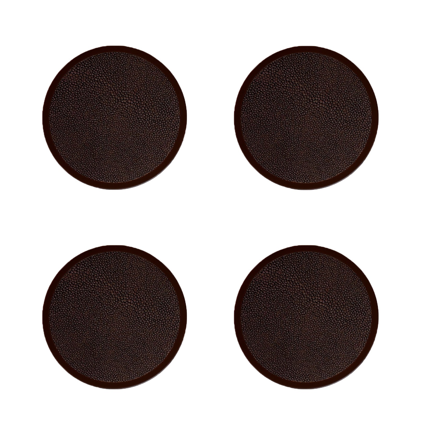 Anthracite Coasters - Set of 4 - Addison Ross Ltd UK