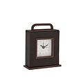 Anthracite Faux Shagreen Carriage Clock