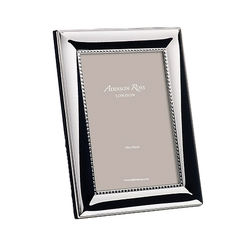 Beaded Silver Plated Photo Frame - Addison Ross Ltd UK