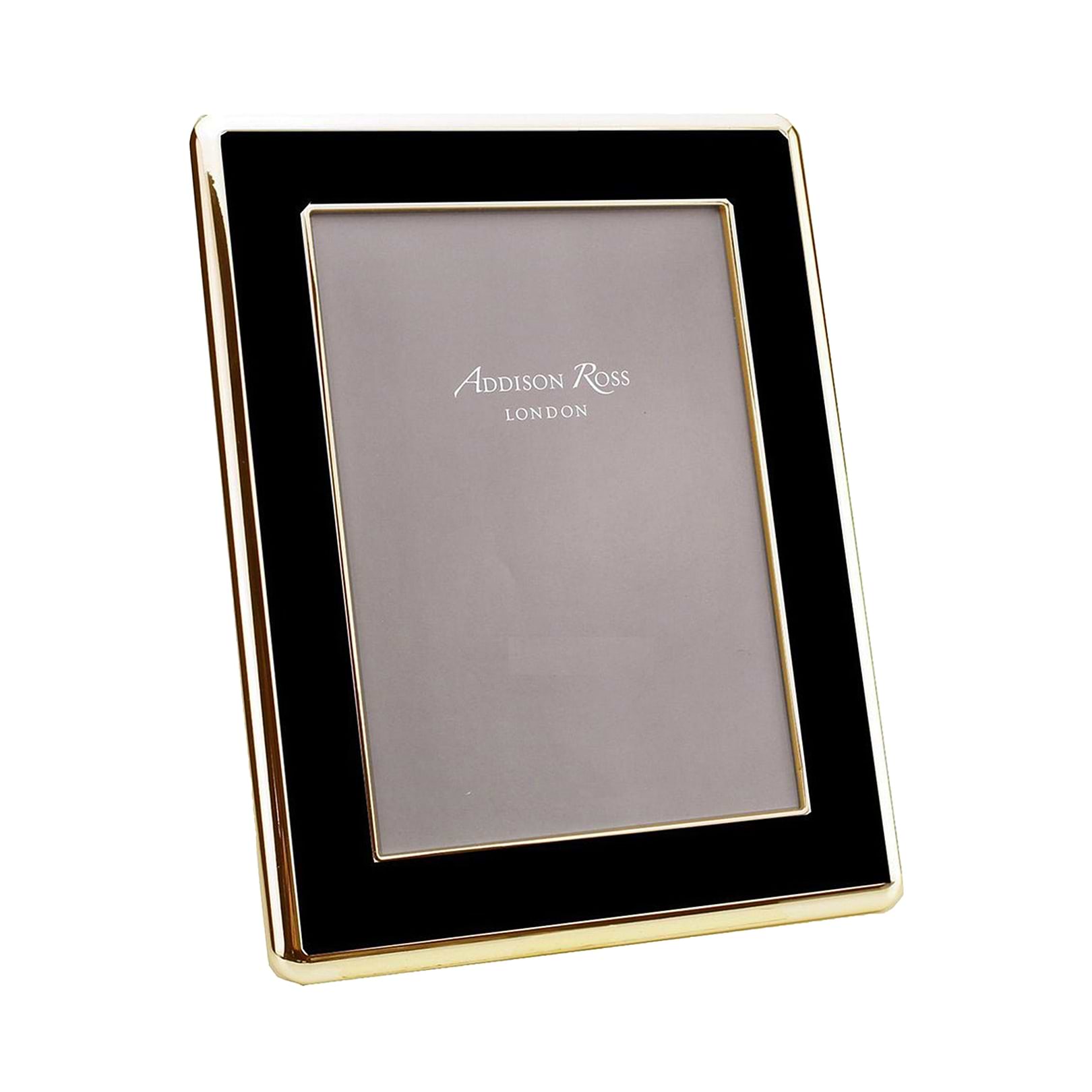Black Enamel & Gold Curve Frame – Addison Ross Ltd UK