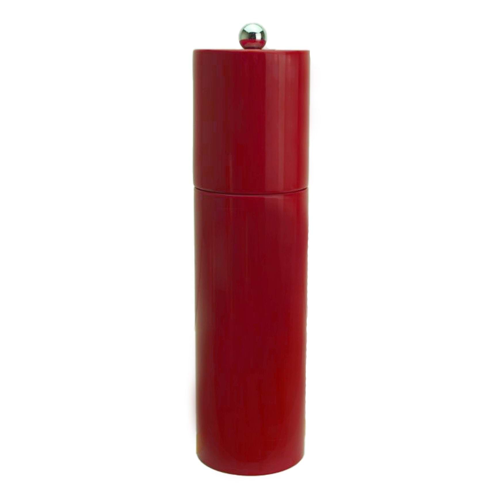 Burgundy Round Column Salt or Pepper Grinder - Addison Ross Ltd UK