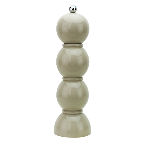Cappuccino Lacquer Bobbin Salt or Pepper Mill Grinder - Addison Ross Ltd UK