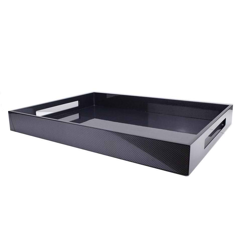Carbon Fibre Large Lacquered Ottoman Tray - Addison Ross Ltd UK