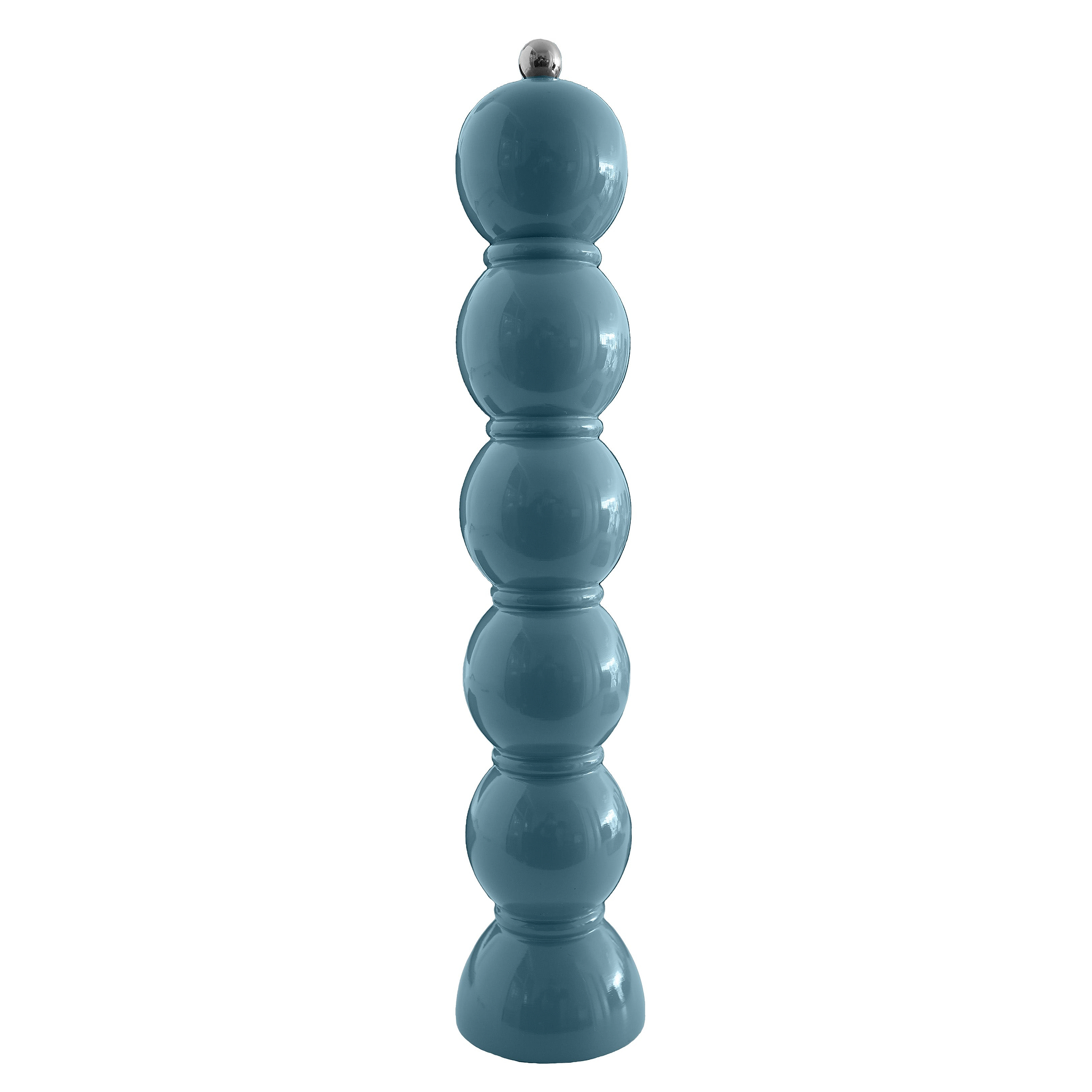 Chambray Lacquer Grande Bobbin Salt & Pepper Grinder - Addison Ross Ltd UK