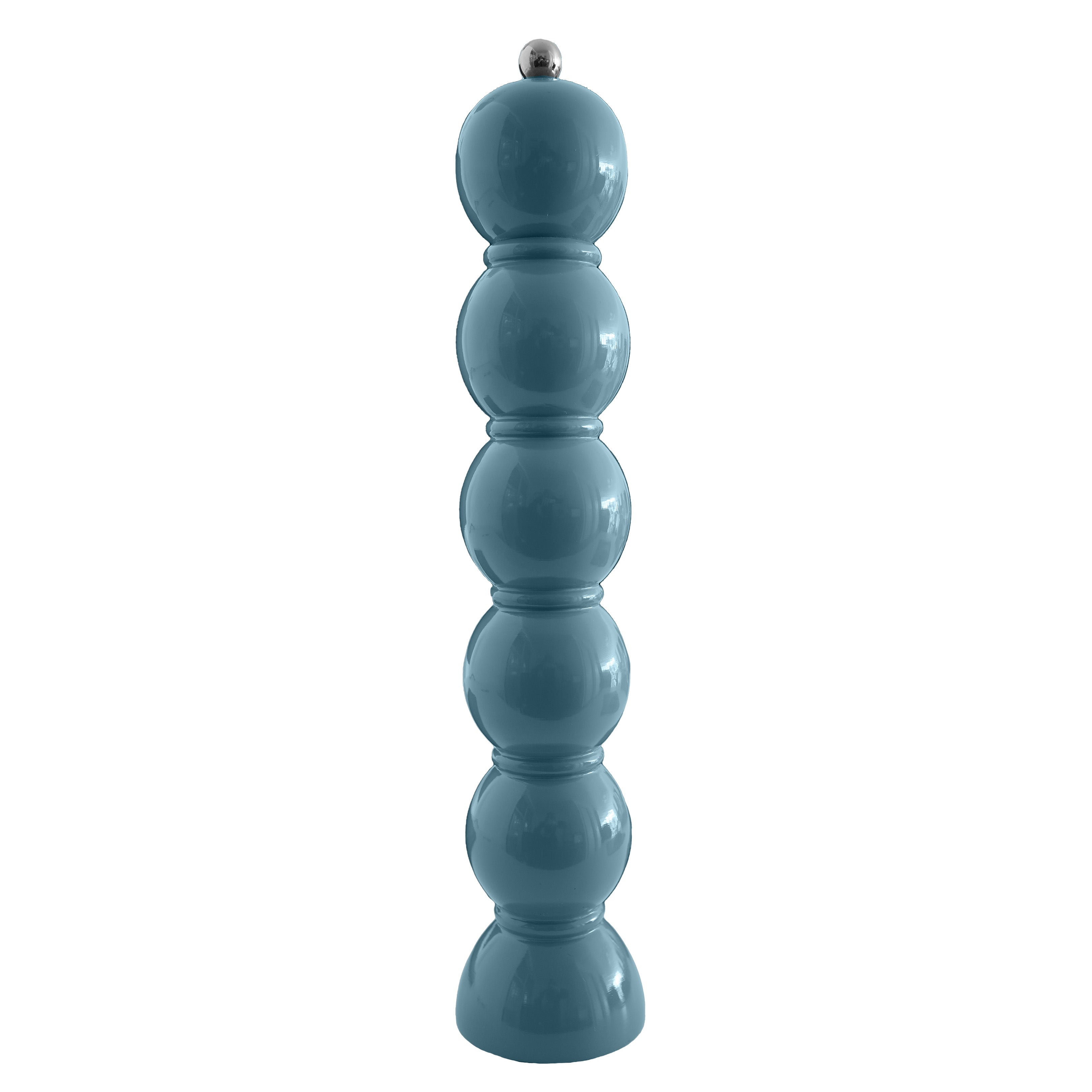 Chambray Lacquer Grande Bobbin Salt & Pepper Grinder - Addison Ross Ltd UK