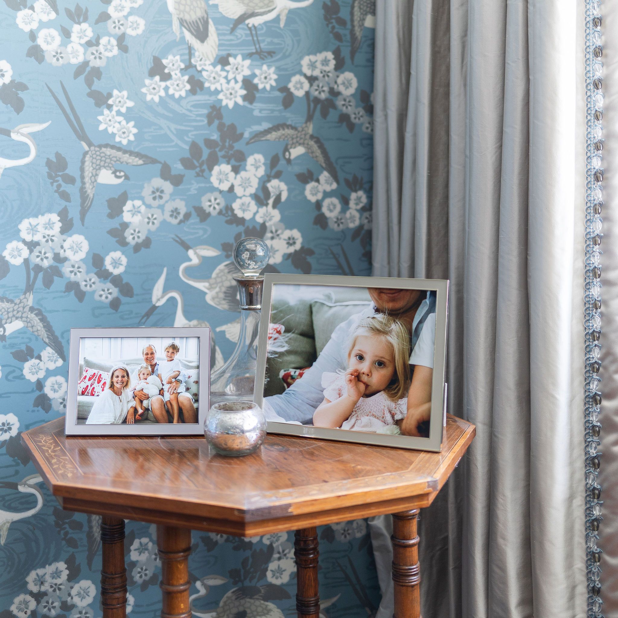 Chiffon Enamel & Silver Frame - Addison Ross Ltd UK