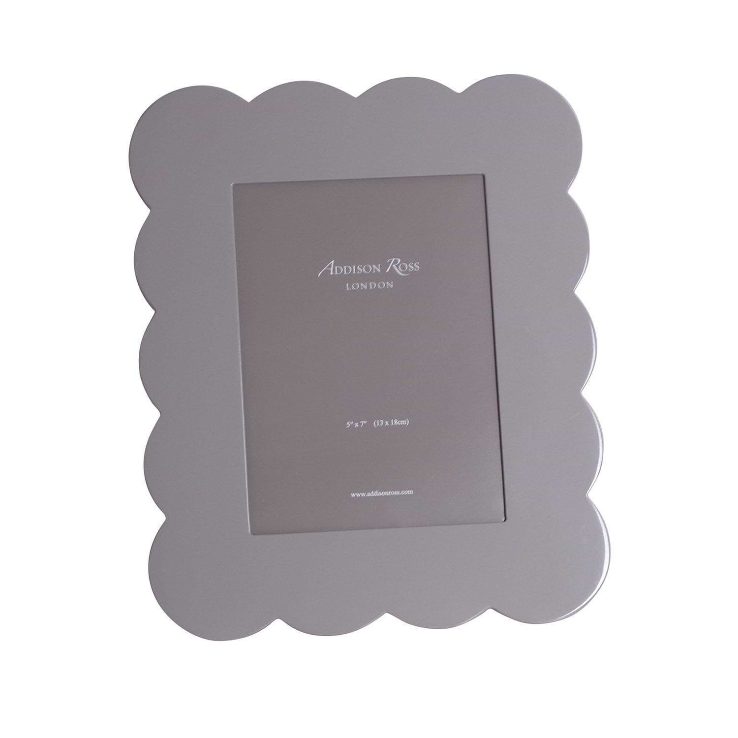 Chiffon Scalloped Lacquer Photo Frame - Addison Ross Ltd UK