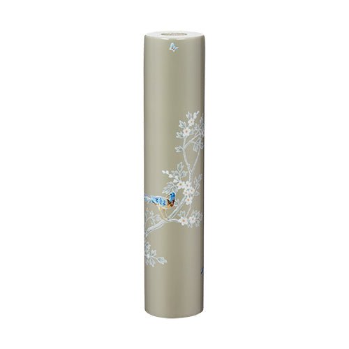 Grey Chinoiserie Candlestick - Addison Ross Ltd UK