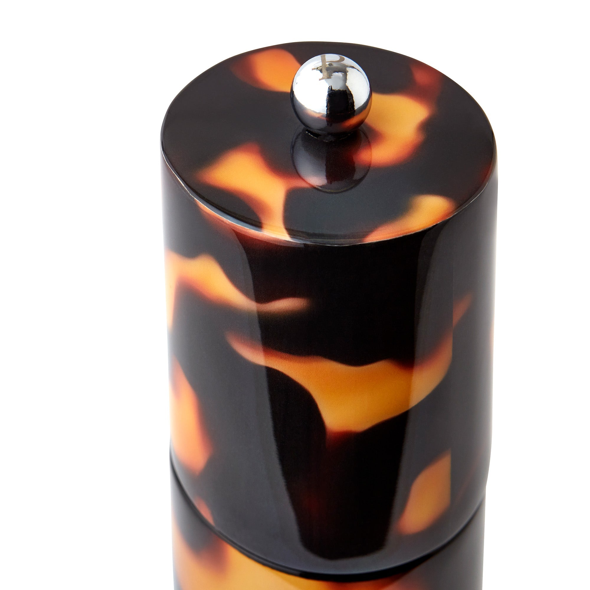 Faux Tortoiseshell Round Column Salt or Pepper Grinder - Addison Ross Ltd UK
