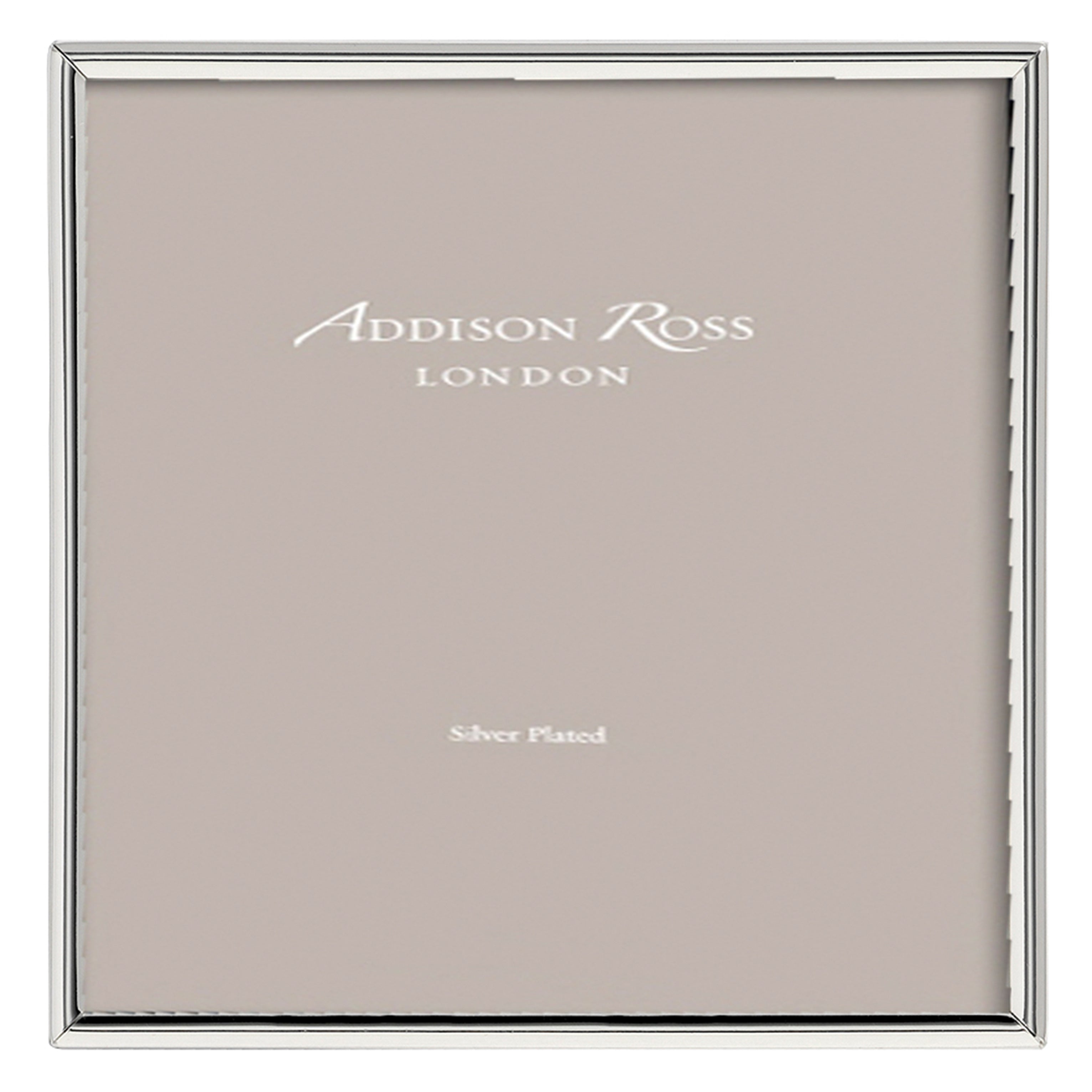 Fine Edged Square Silver Photo Frame, 5 x 5 - Addison Ross Ltd UK