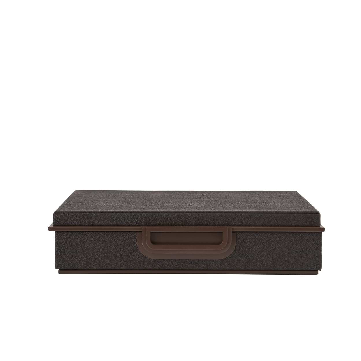 Large Anthracite Faux Shagreen Box - Addison Ross Ltd UK