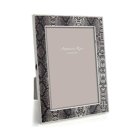 Natural Snake & Silver Frame - Addison Ross Ltd UK