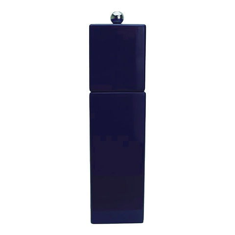 Navy Square Pillar Salt or Pepper Grinder - Addison Ross Ltd UK