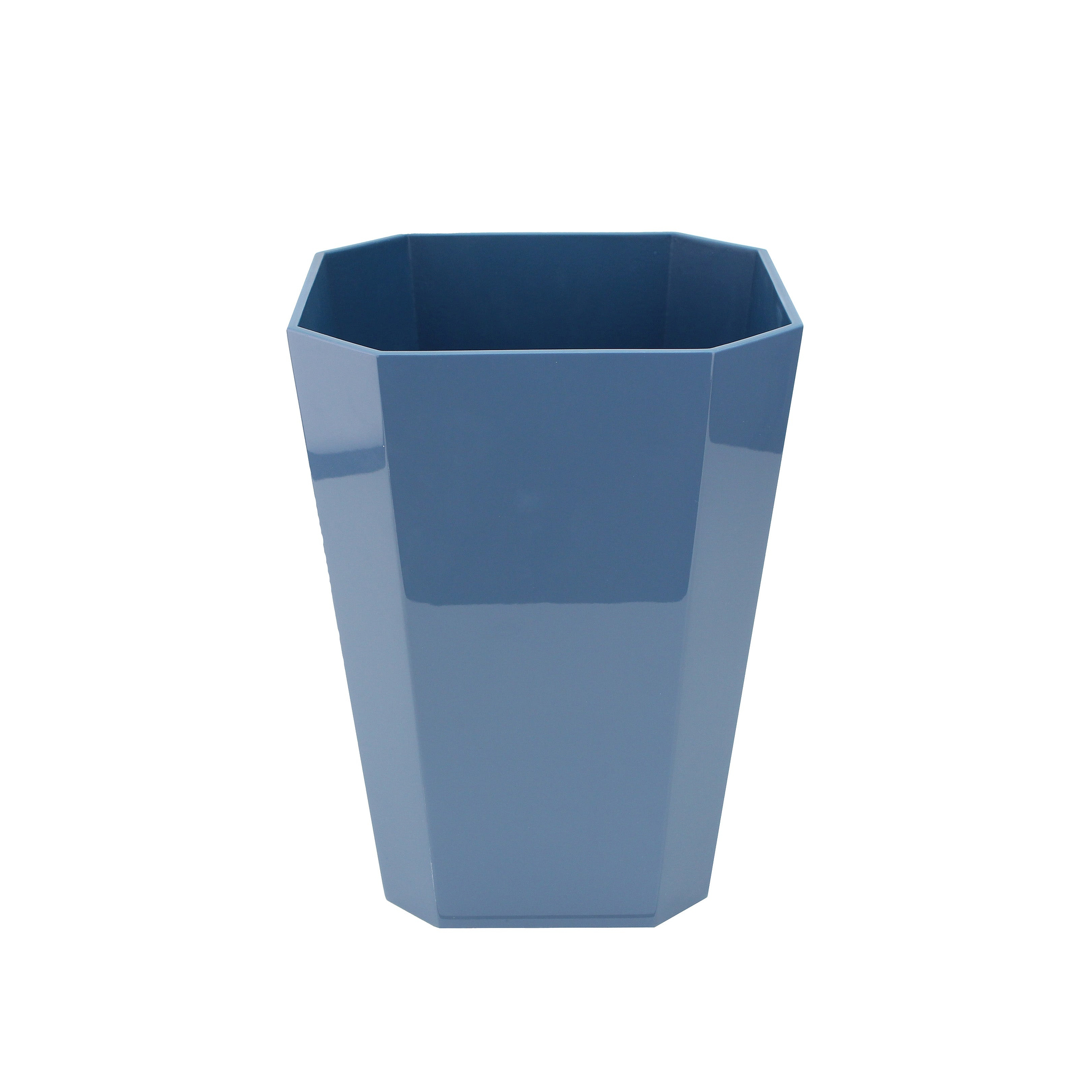 Octagonal Lacquer Bin – Denim - Addison Ross Ltd UK