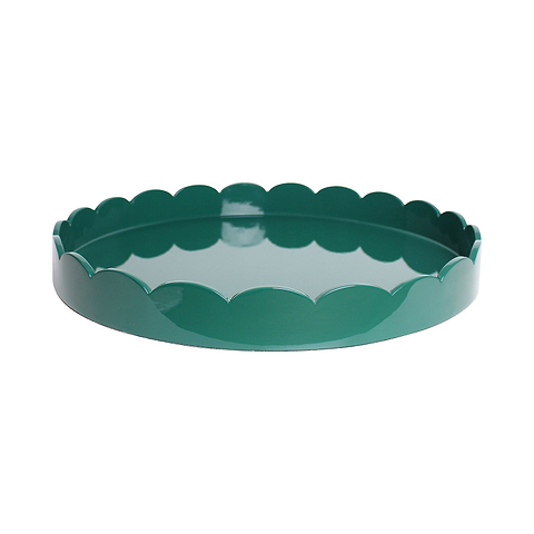Racing Round Large Lacquered Scallop Tray - Addison Ross Ltd UK