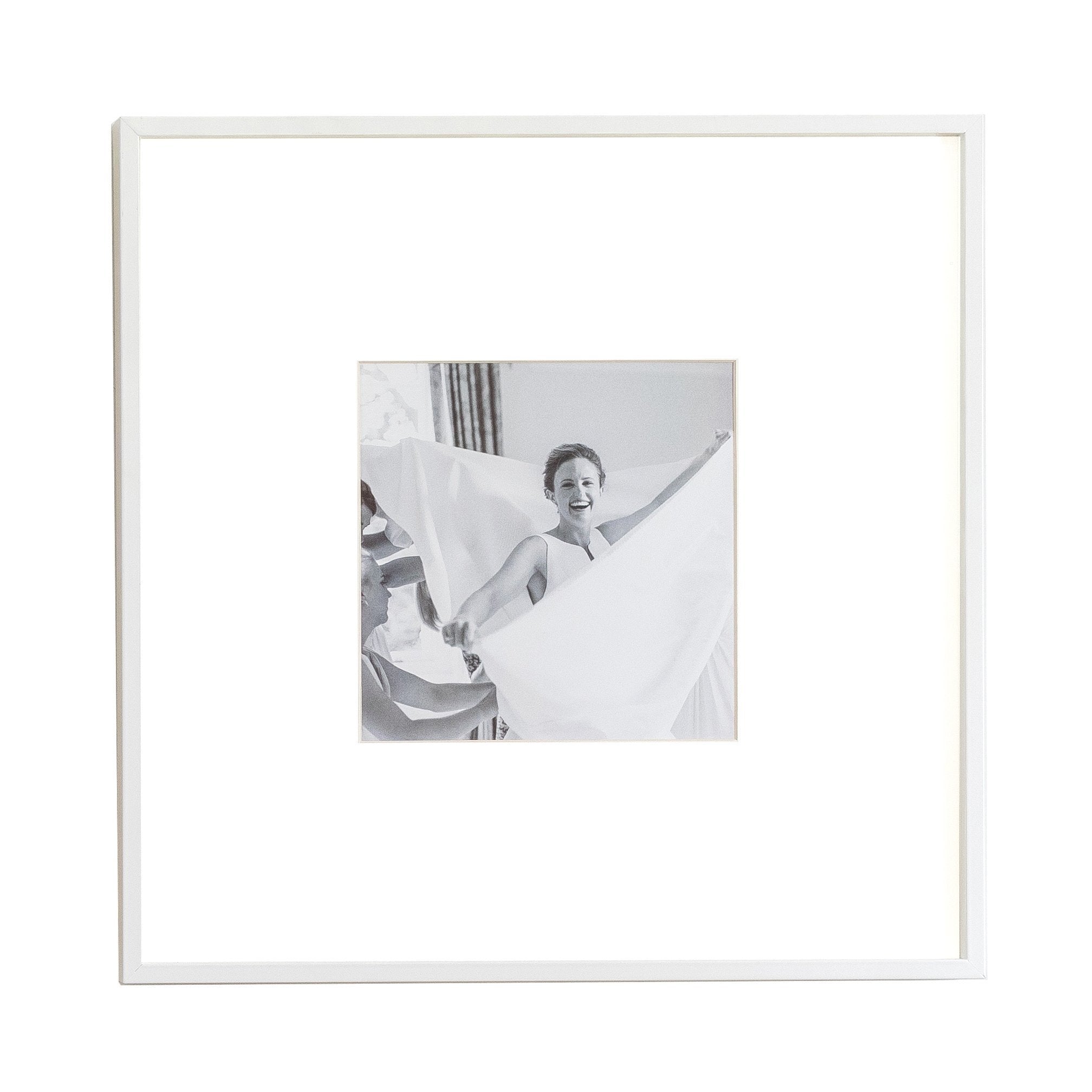 Single Aperture White Wall Hanging Frame - Addison Ross Ltd UK