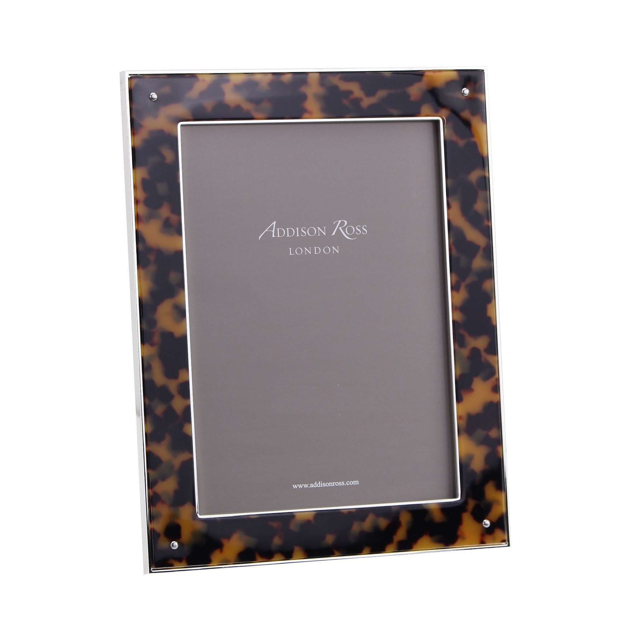 Tortoiseshell & Silver Photo Frame - Addison Ross Ltd UK