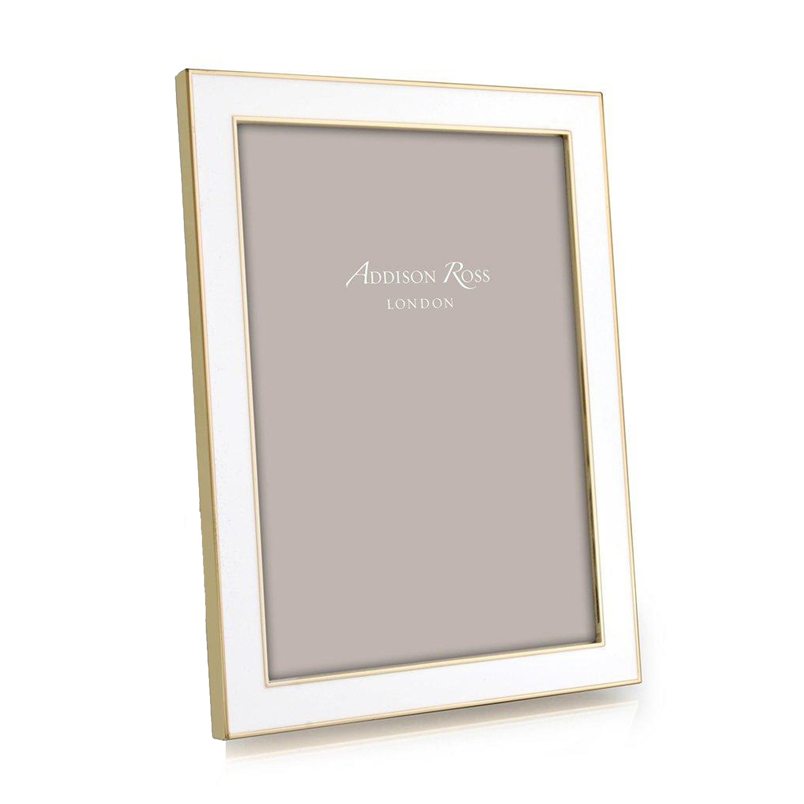 White Enamel & Gold Frame – Addison Ross Ltd UK