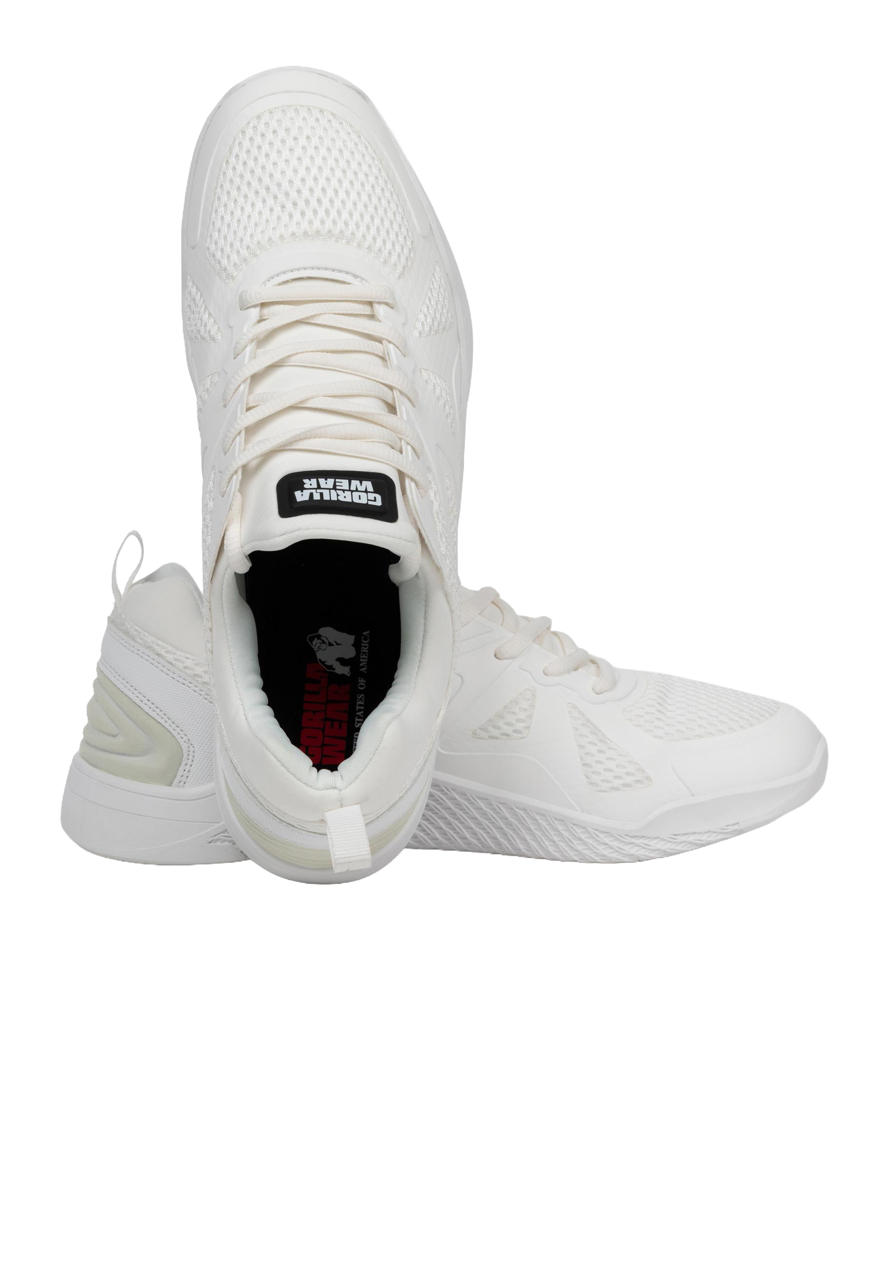 Gorilla Wear Gym Hybrids - White - Unisex