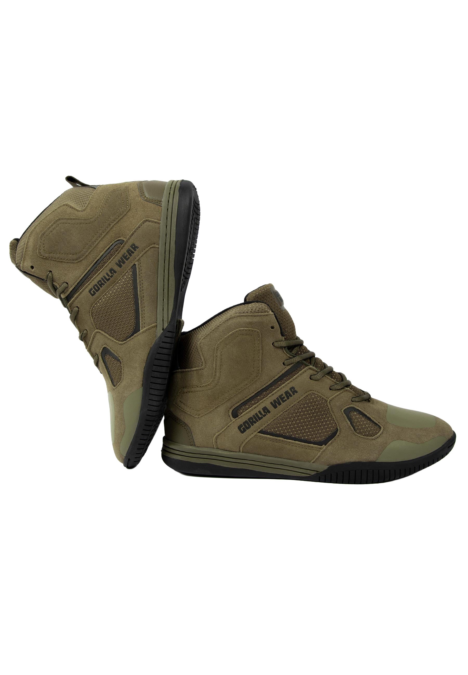 Troy High Tops - Army Green
