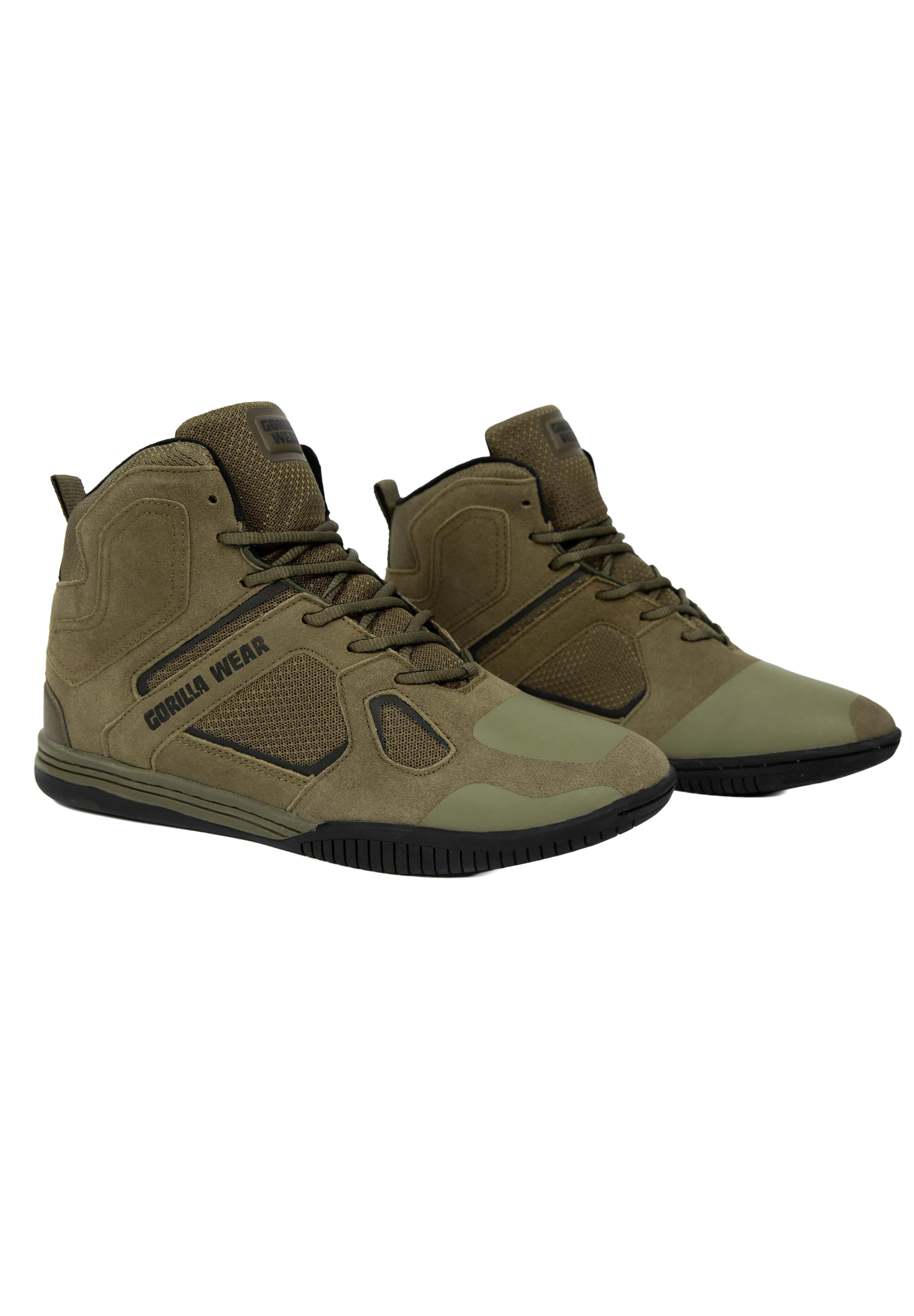 Troy High Tops - Army Green